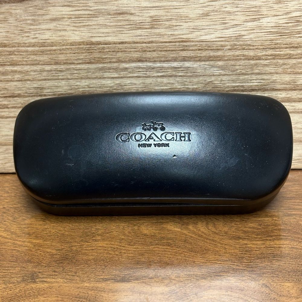 Coach Black Eyeglasses Case